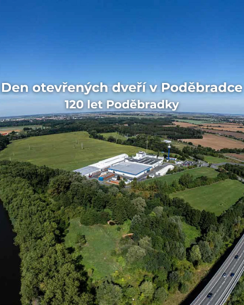 Den otevřených dveří ke 120 letům Poděbradky – zavítejte do zákulisí výroby
