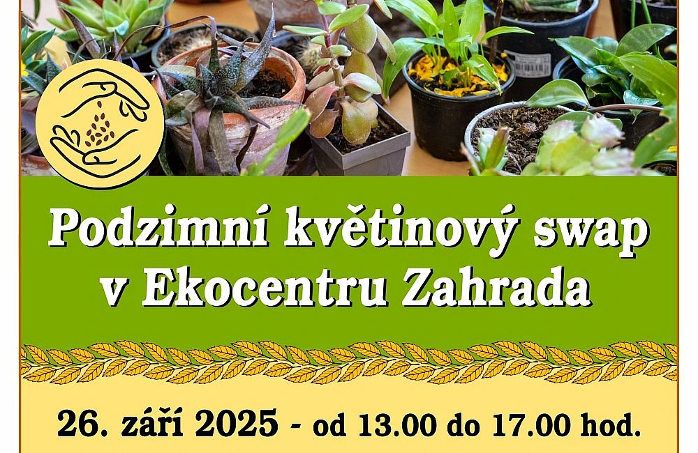 Podzimní květinový swap v Ekocentru Zahrada