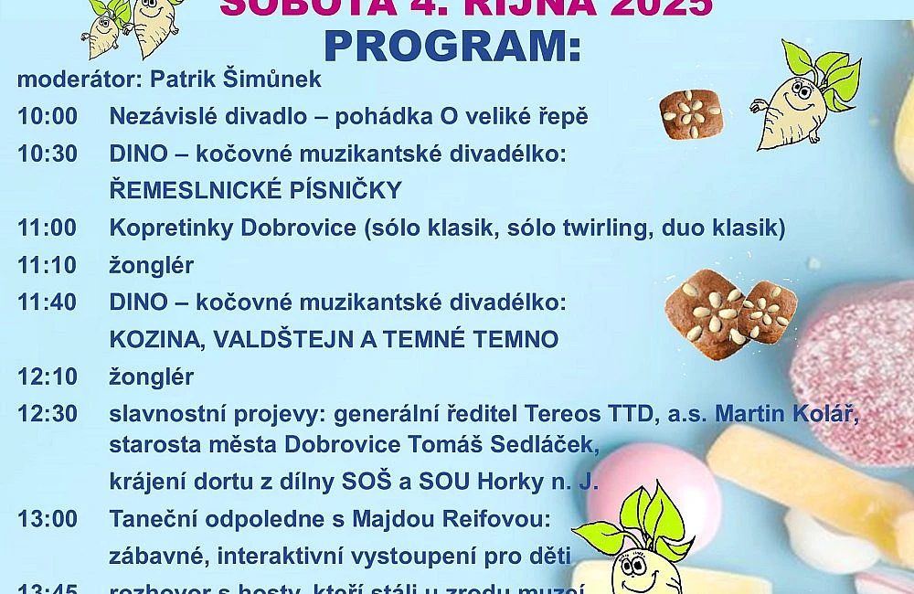 Oslava sladké tradice - 15. výročí Dobrovických muzeí